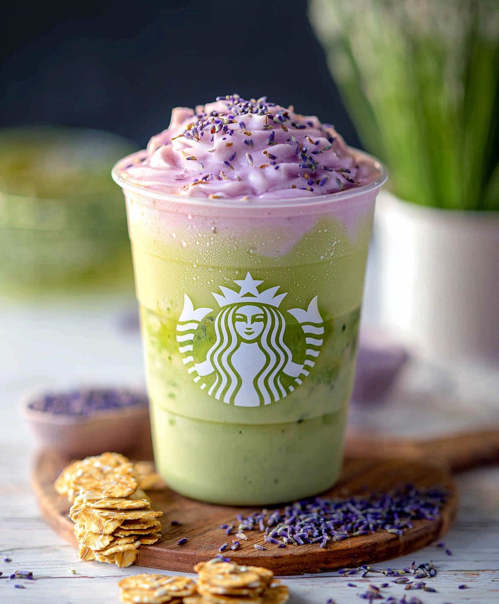 Lavender Matcha Oatmilk