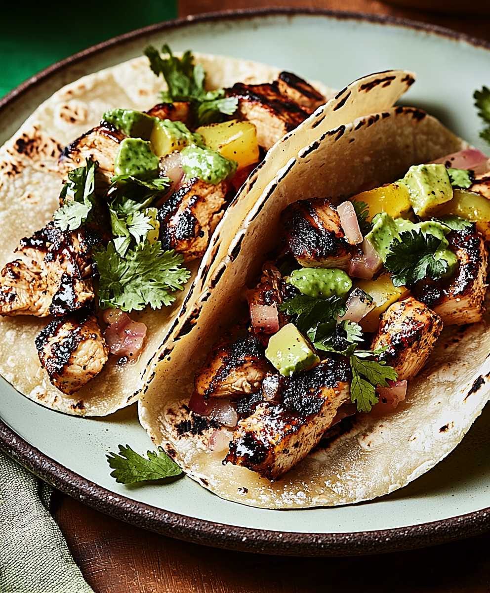 Jerk Chicken Tacos