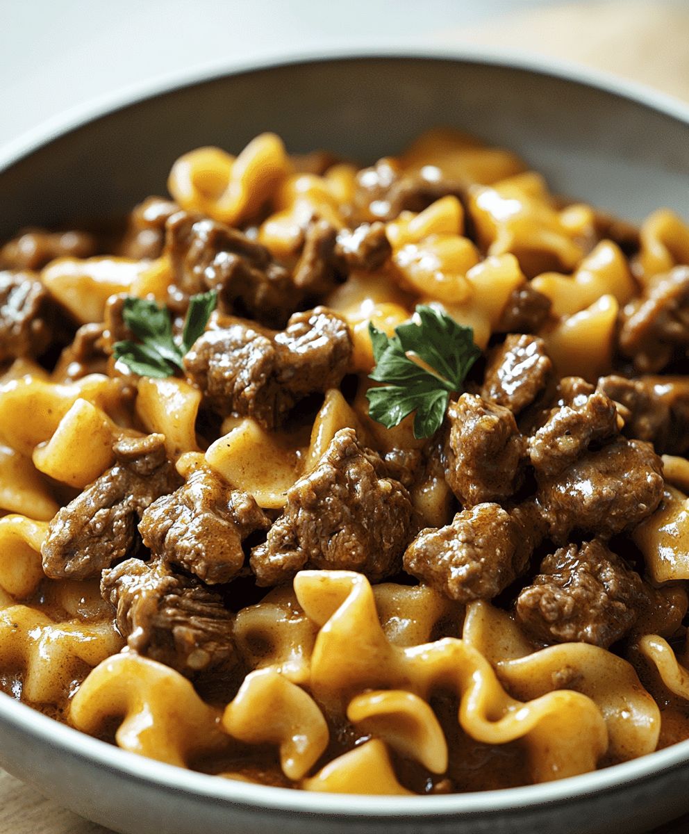 Beef and Noodles