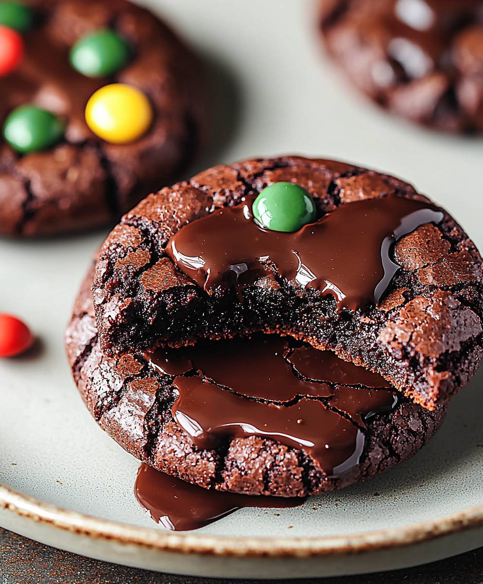 Cosmic Brownie Cookies