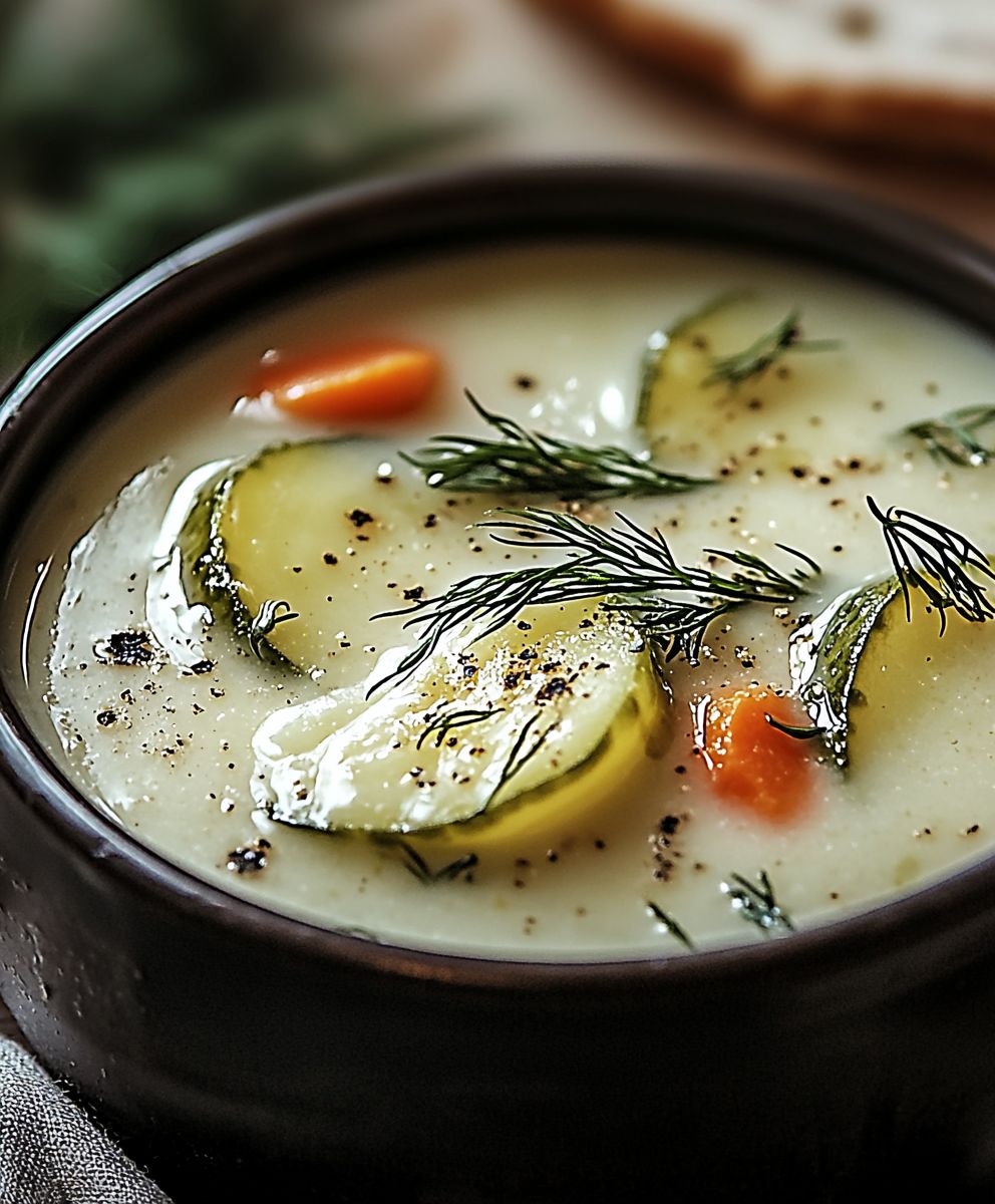 Dill Pickle Soup