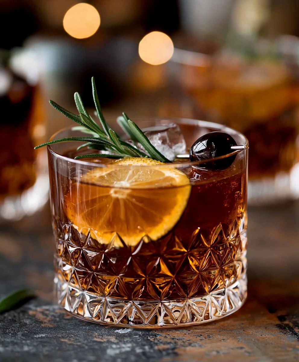 Old Fashioned Cocktail Twist