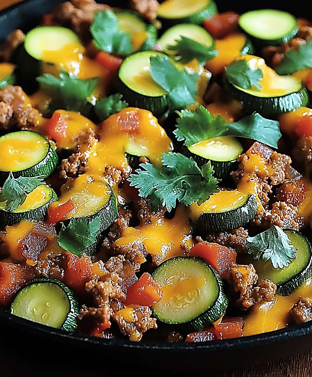 Taco Zucchini Skillet
