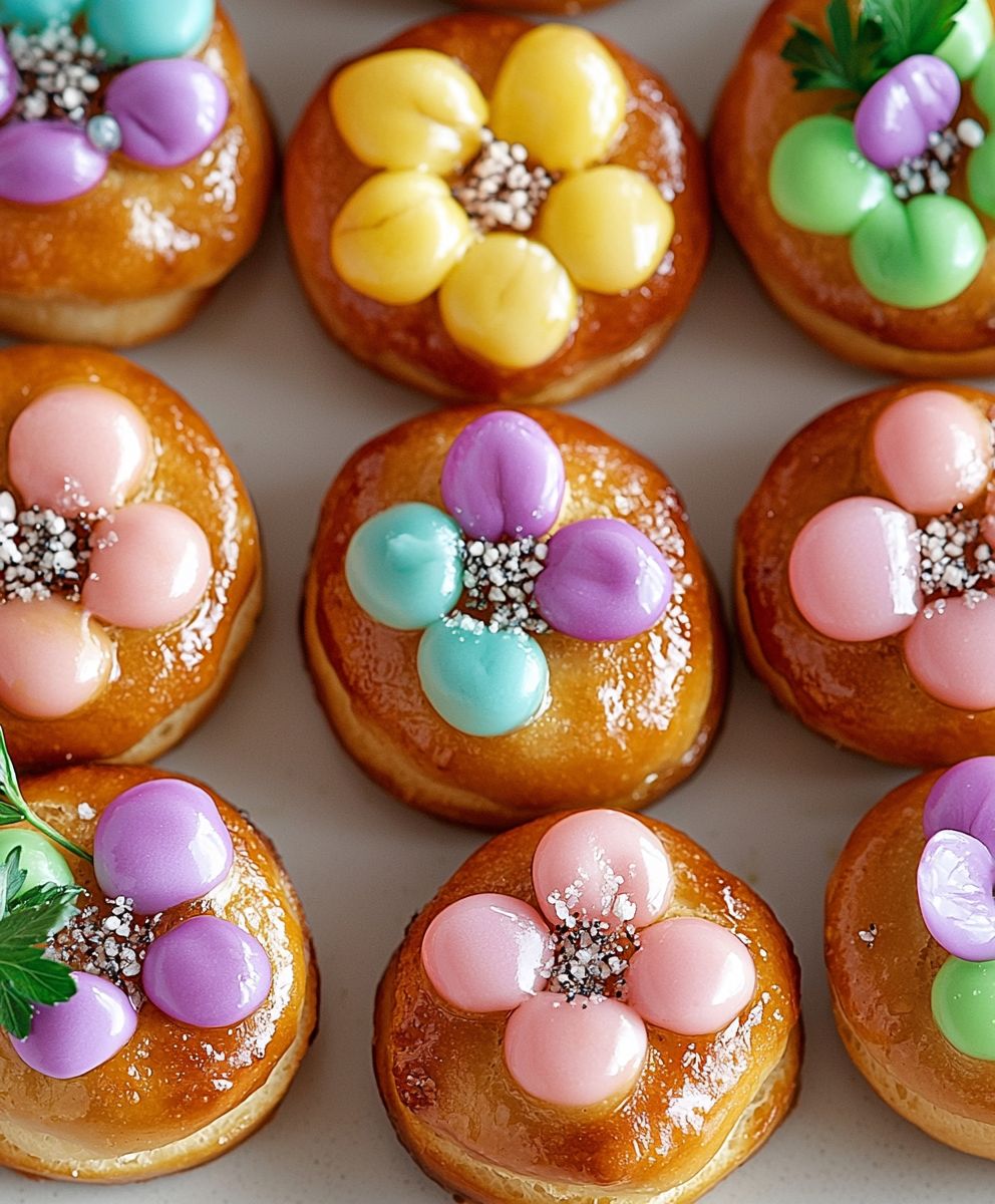 Flower Pretzel Bites