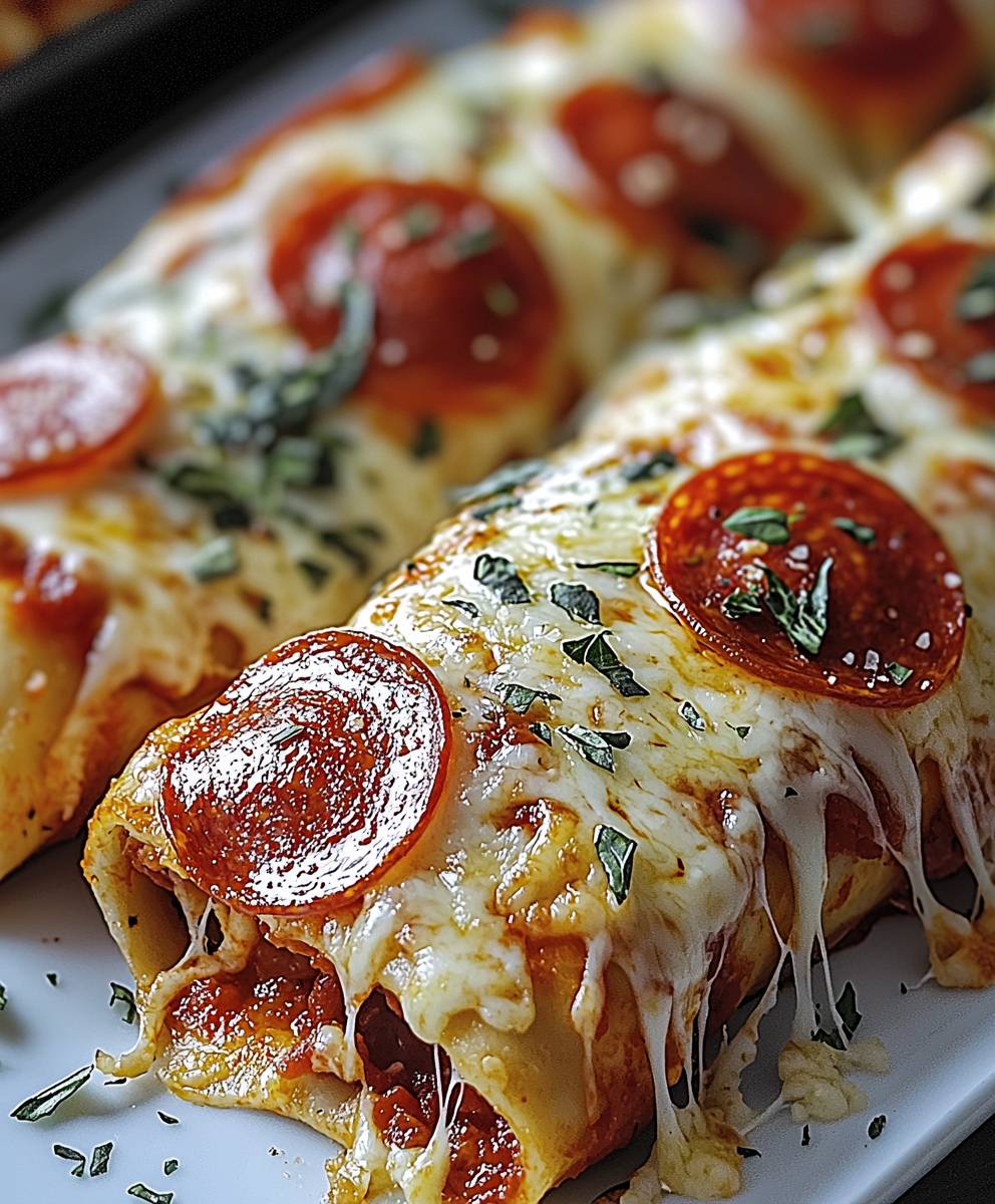 Pepperoni Pizza Roll Ups