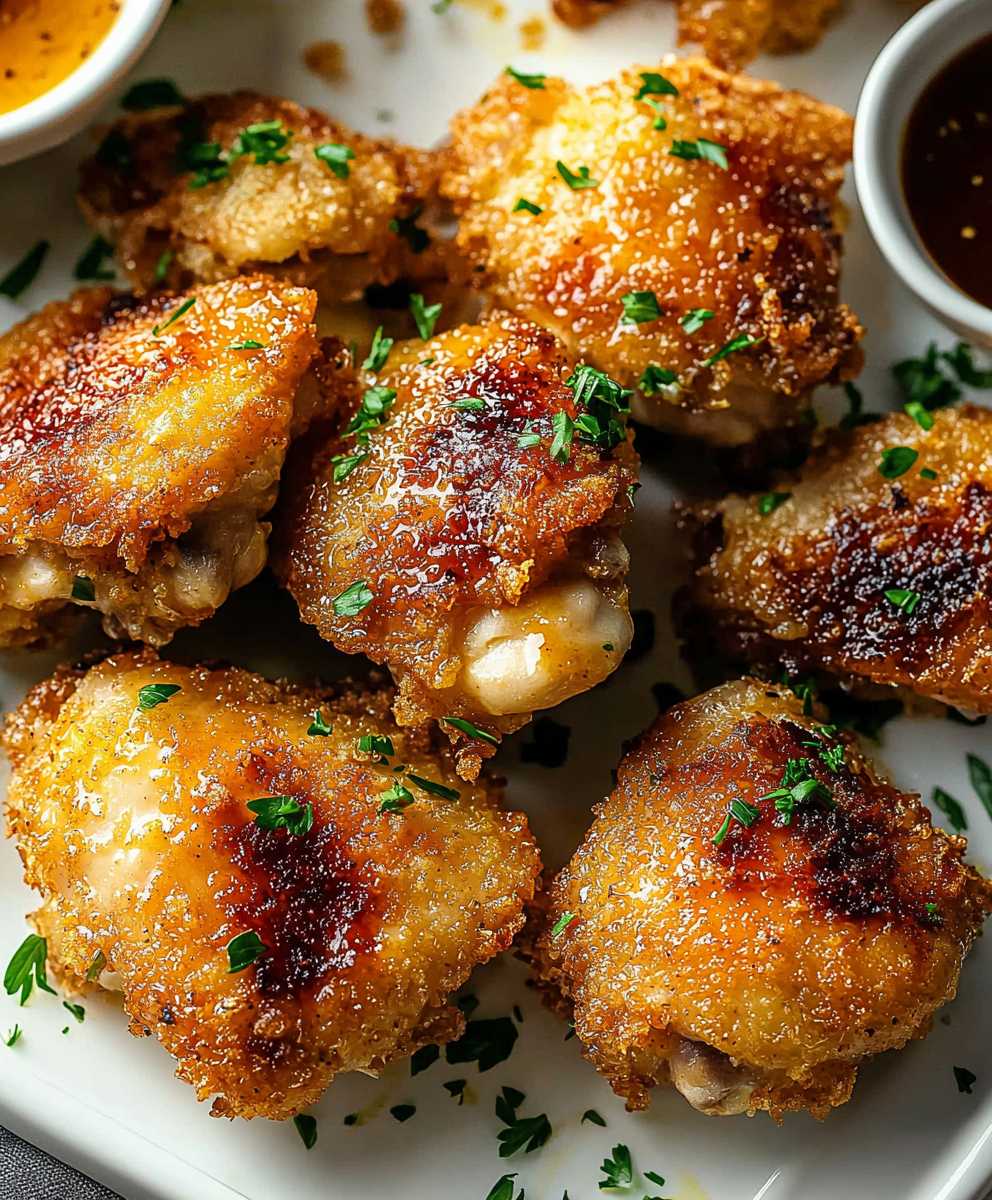 Oven Fried Chicken Thighs