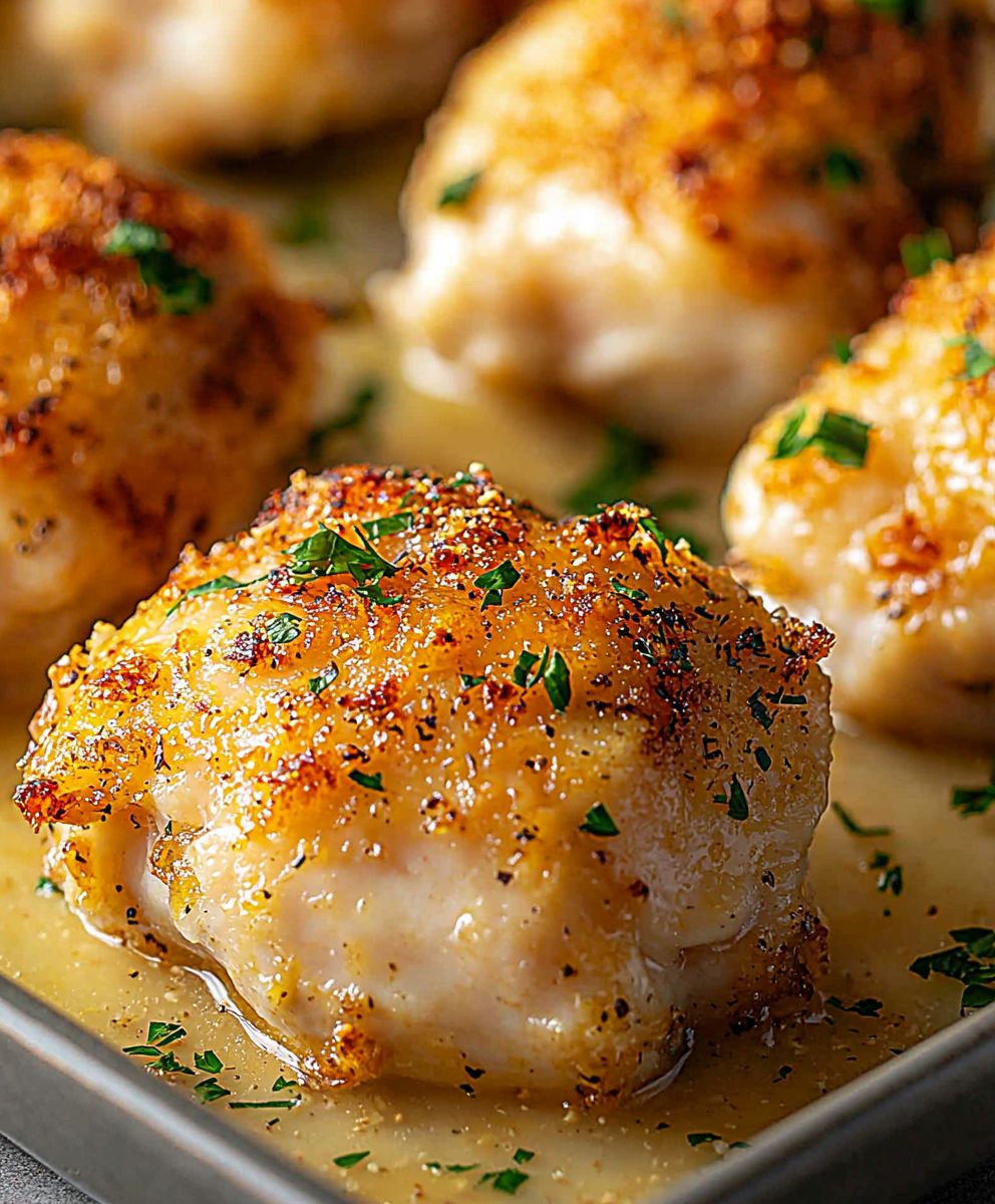 Baked Ranch Chicken Thighs