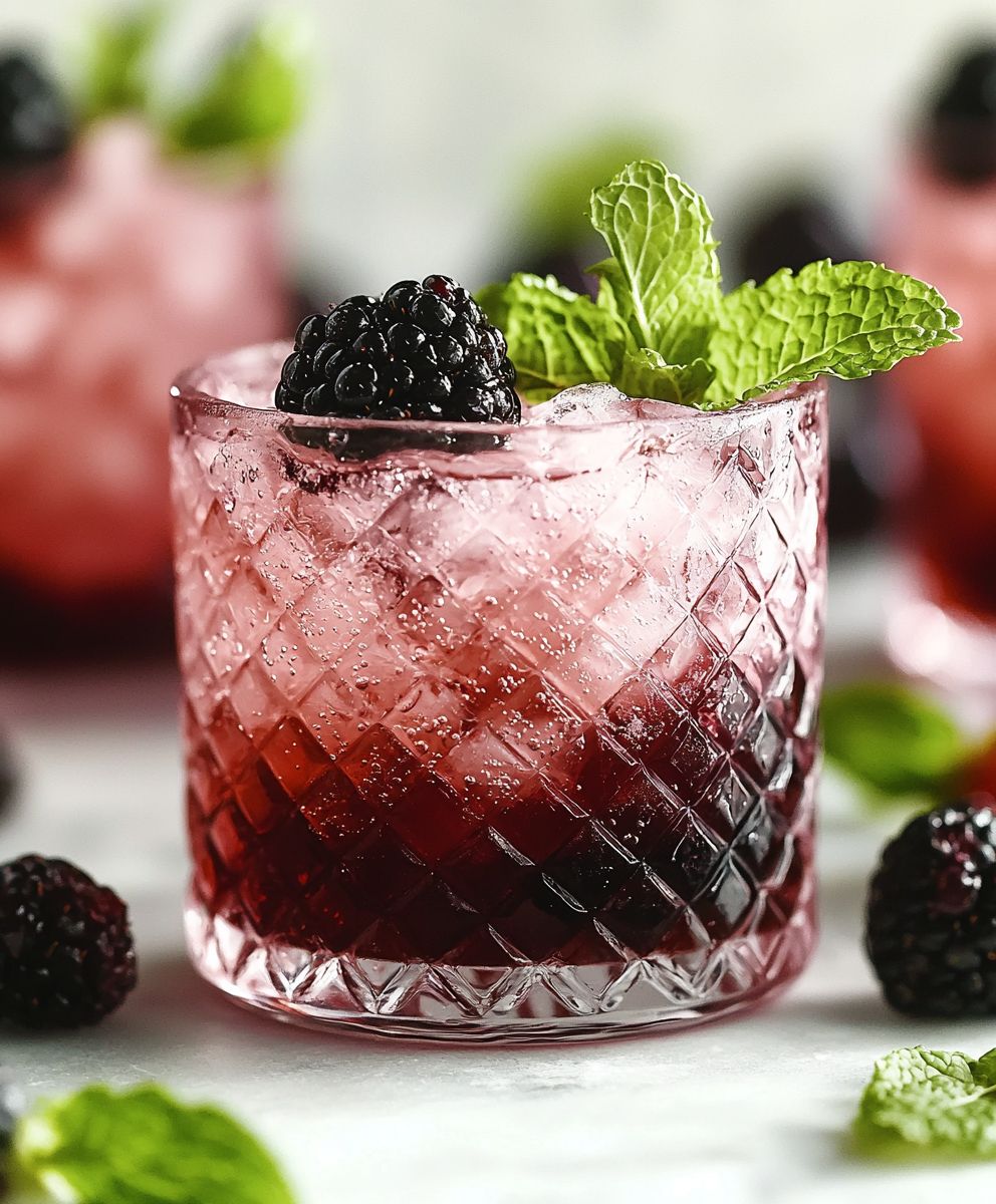 Blackberry Mint Cooler