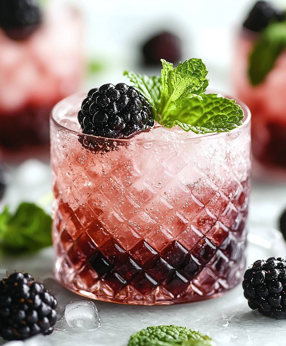 Blackberry Mint Cooler