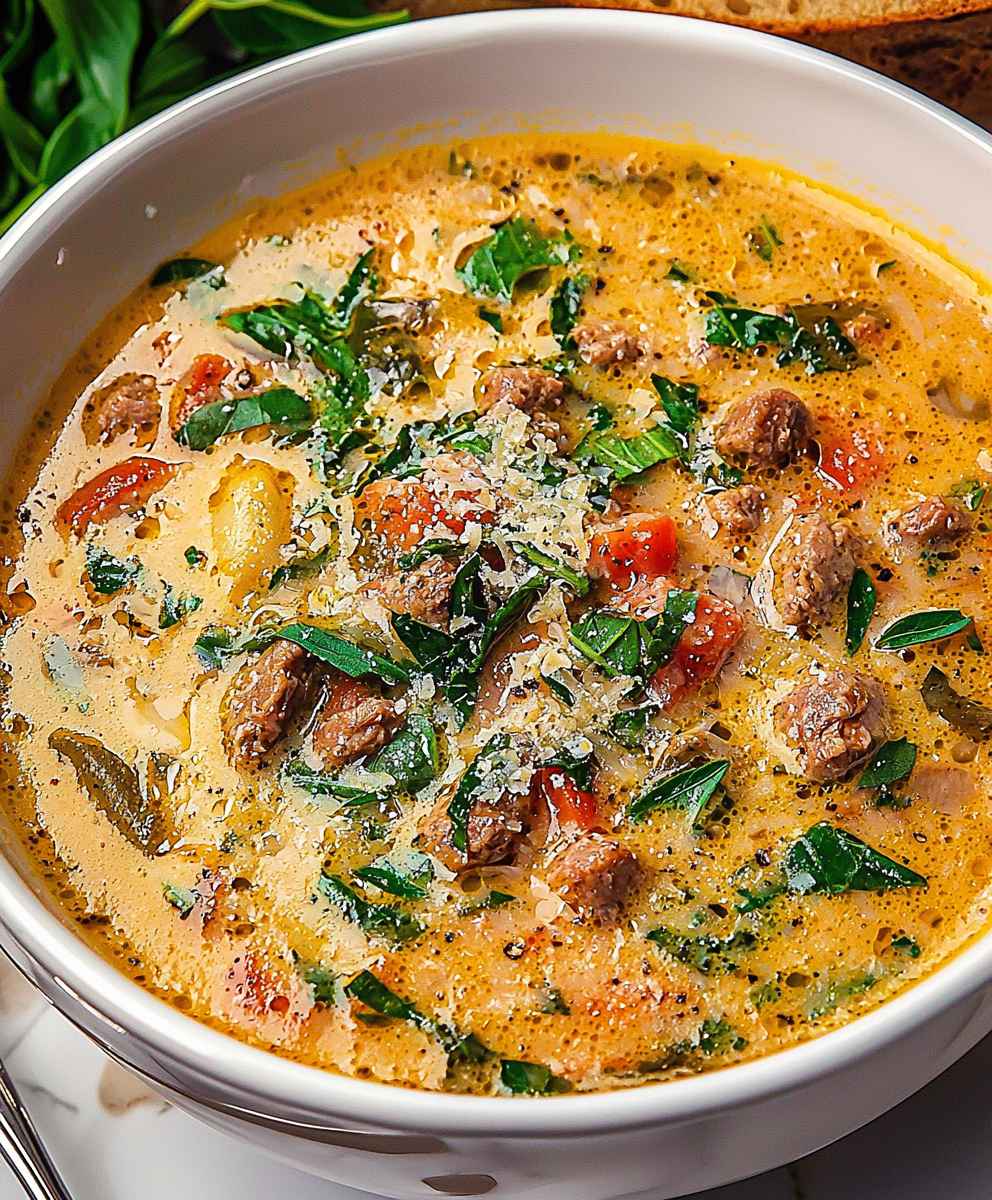 Keto Tuscan Soup