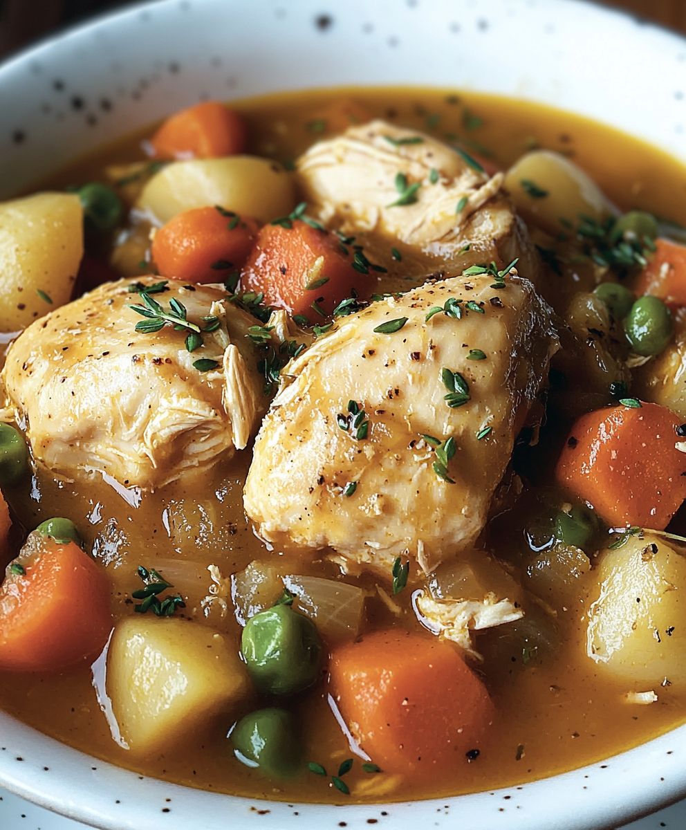 Chicken Stew Slow Cooker