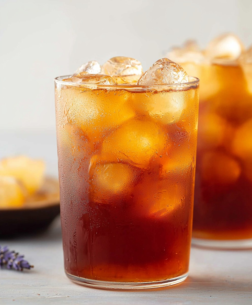 Iced Lavender Black Tea