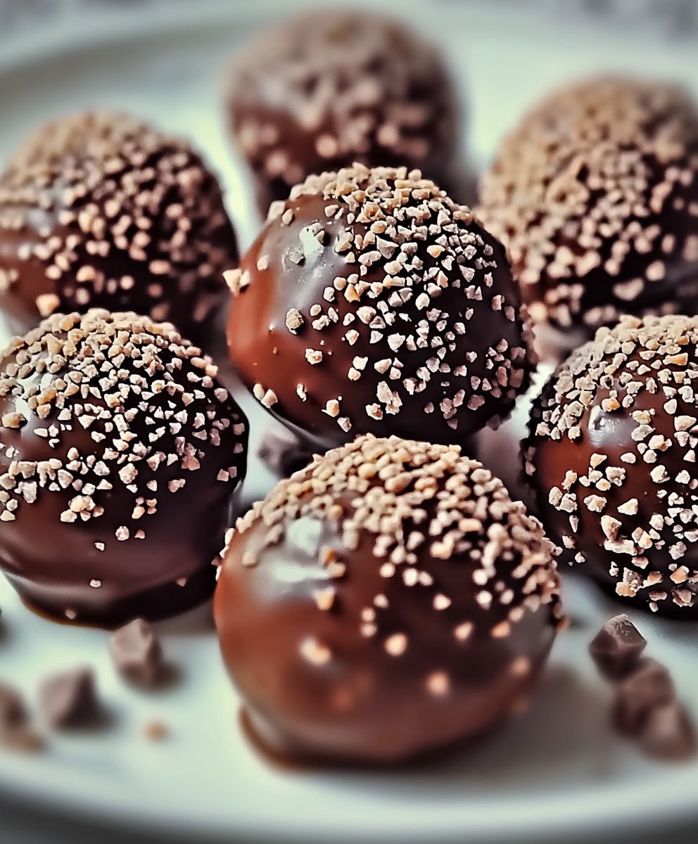 Chocolate Kahlua Truffles