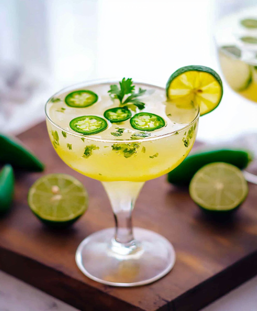 Jalapeno Lime Lemonade