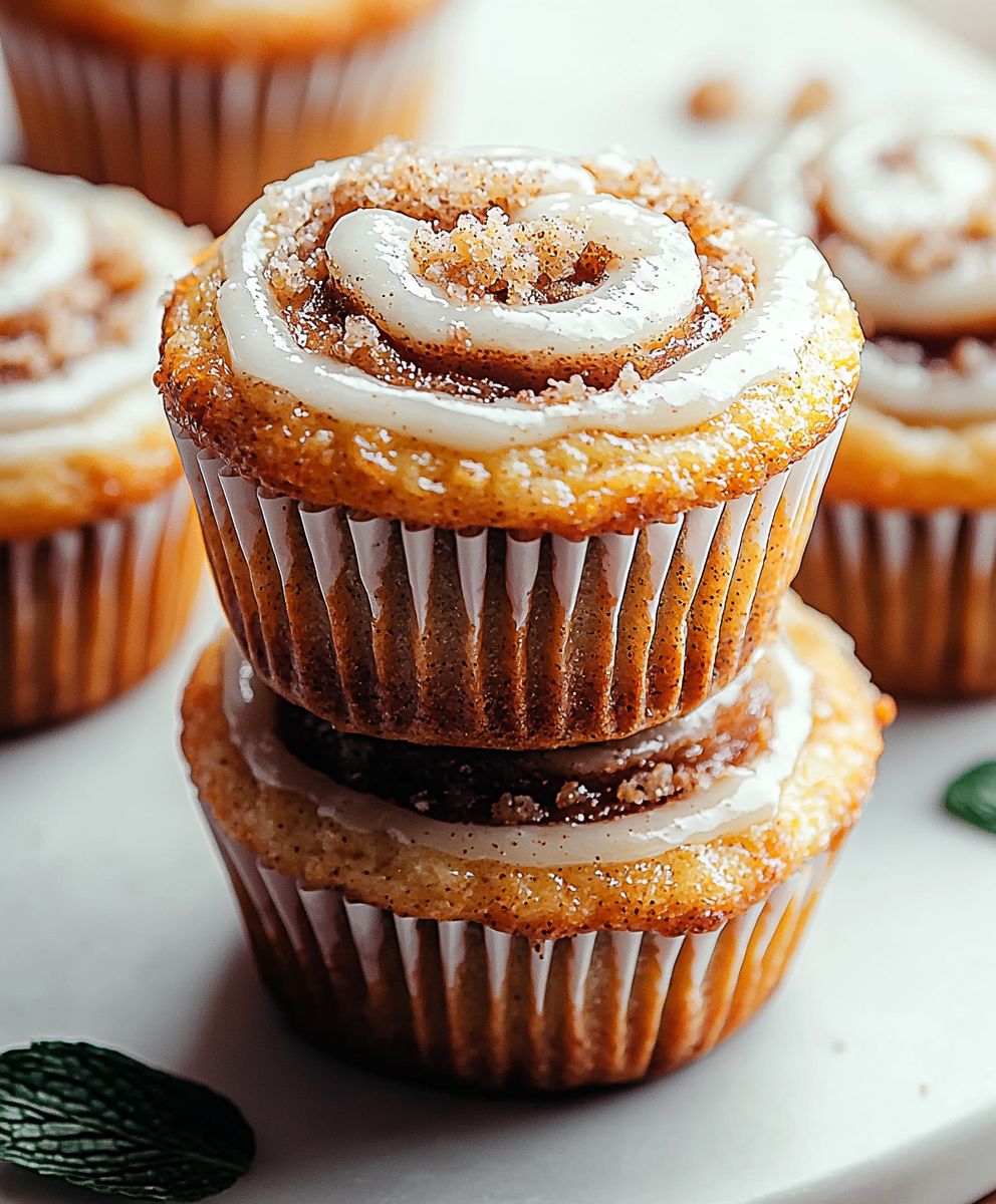 Cinnamon roll muffins