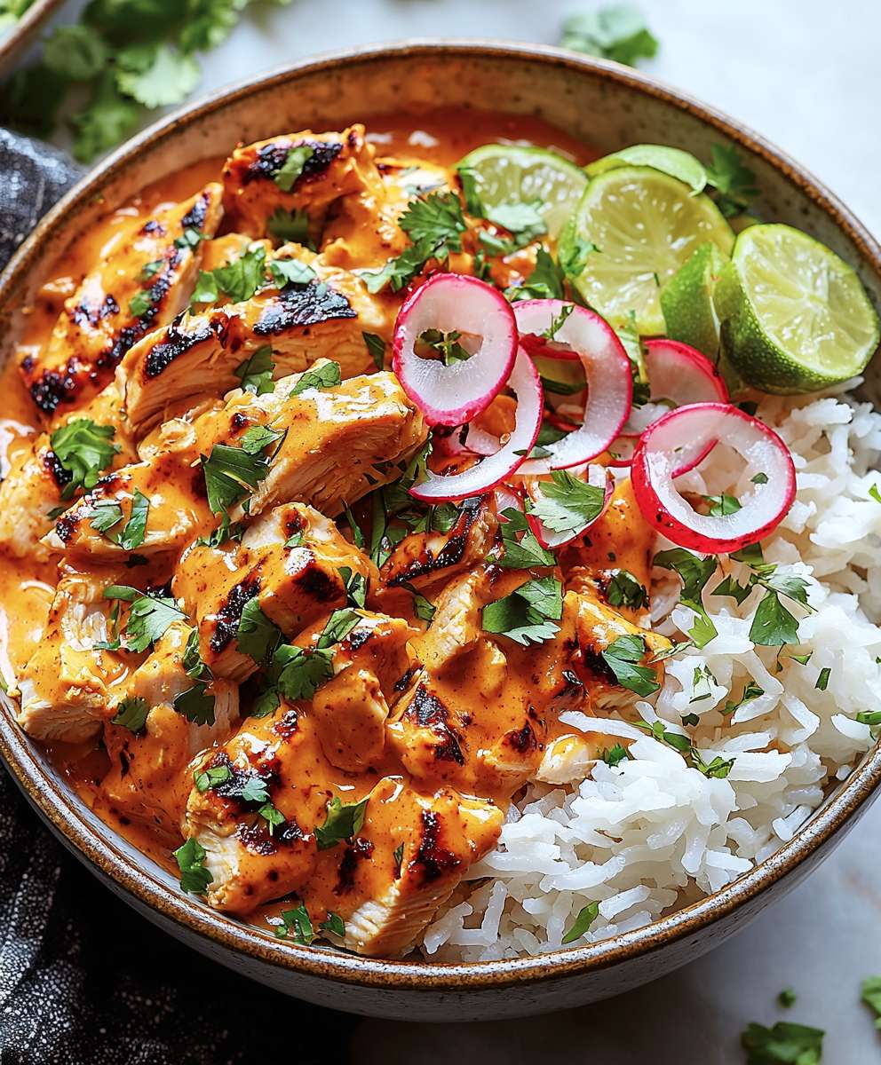 Coconut Chicken Rice Bowl