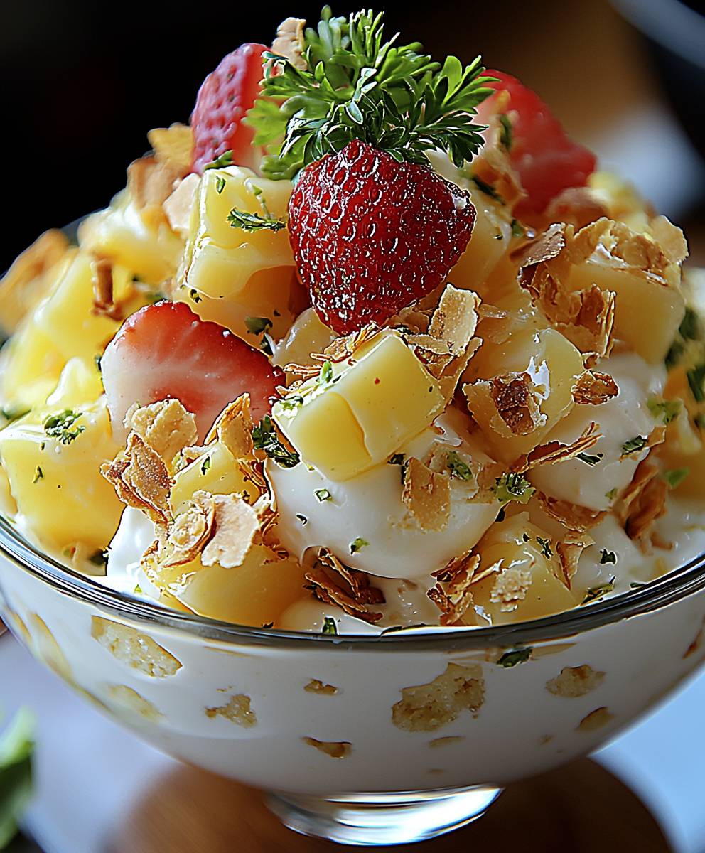Hawaiian Cheesecake Salad