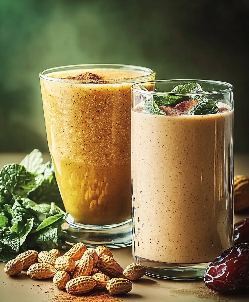 Almond milk smoothie