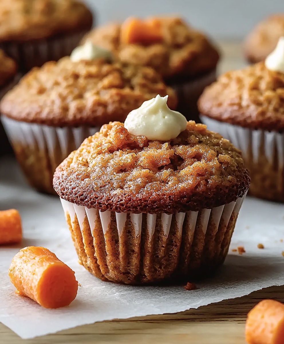 Carrot Cake Muffins
