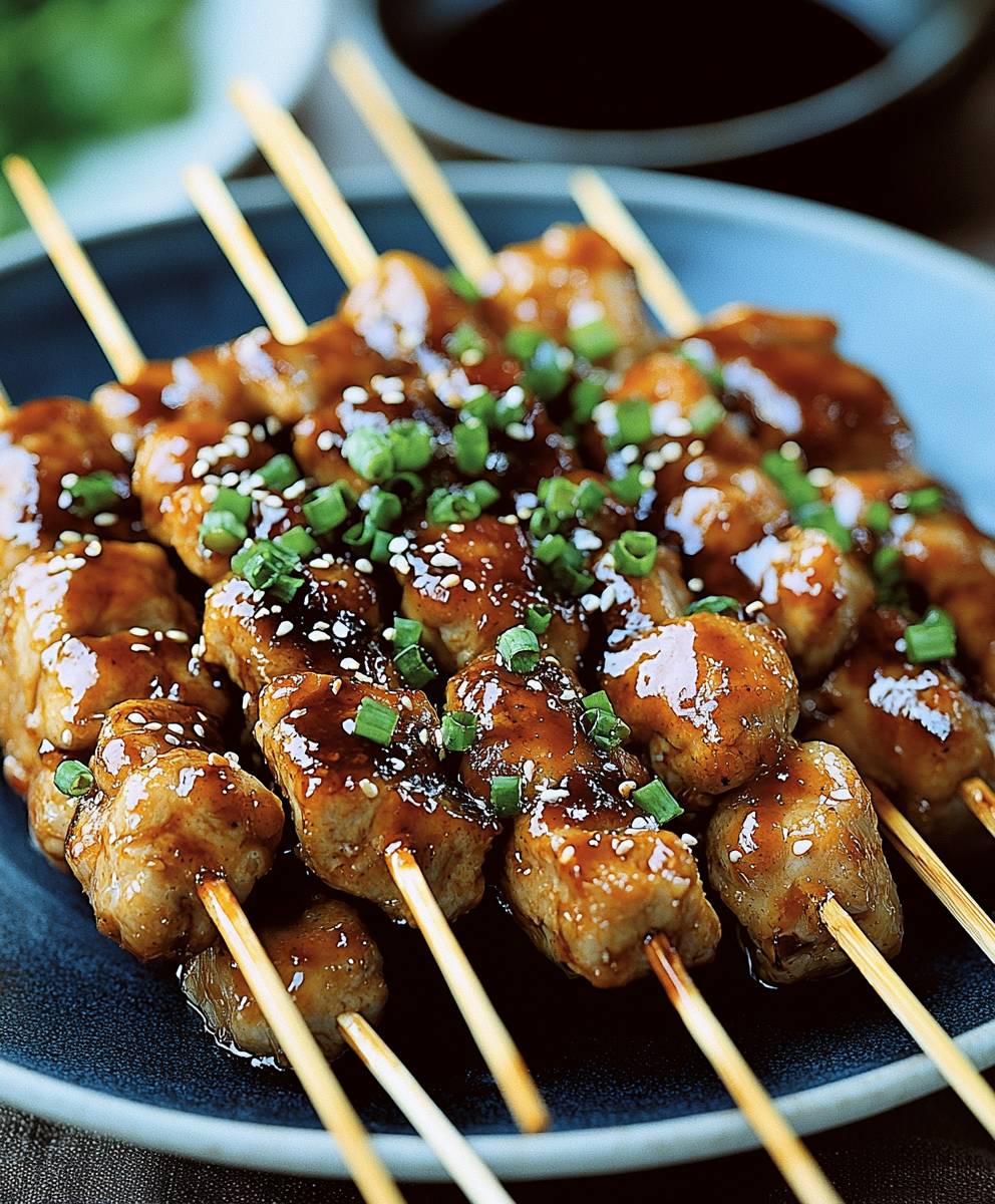 Yakitori Chicken Skewers
