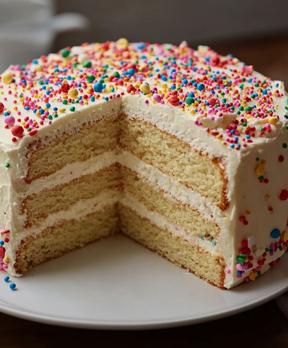 Birthday Funfetti Cake