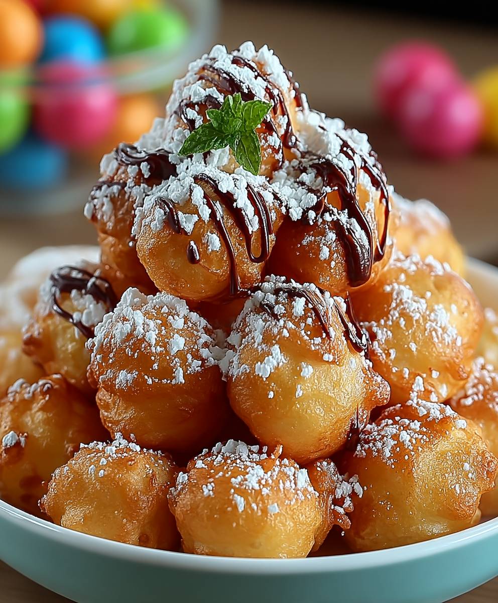 Funnel cake bites