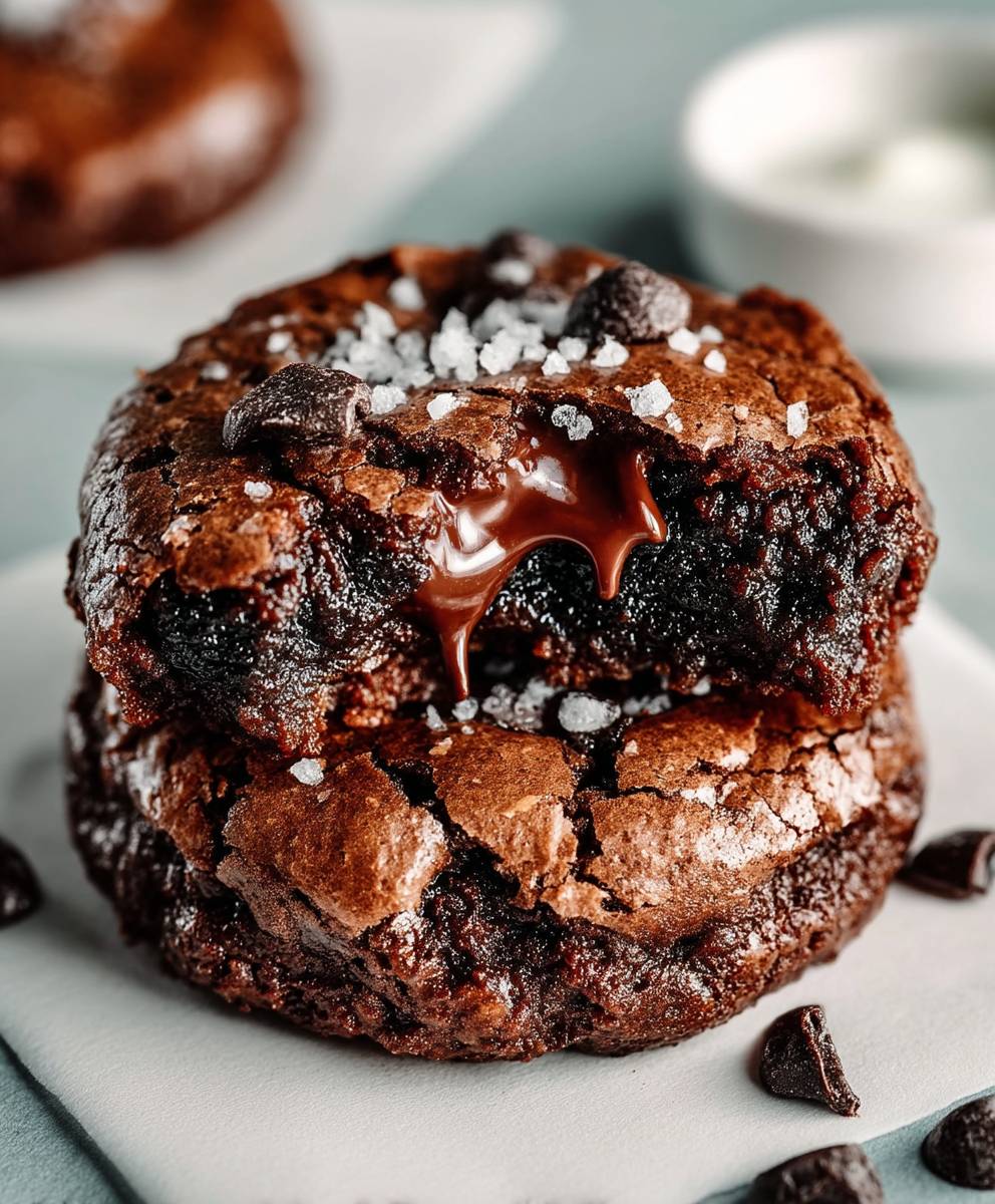Chewy pudding brookies