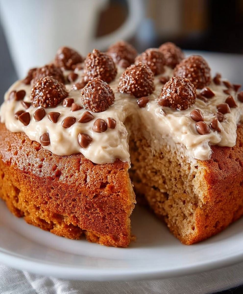 Greek yogurt protein cake