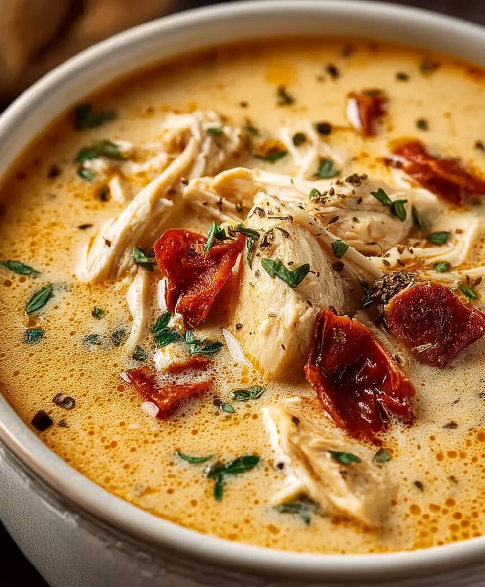Creamy Chicken Soup Instant Pot