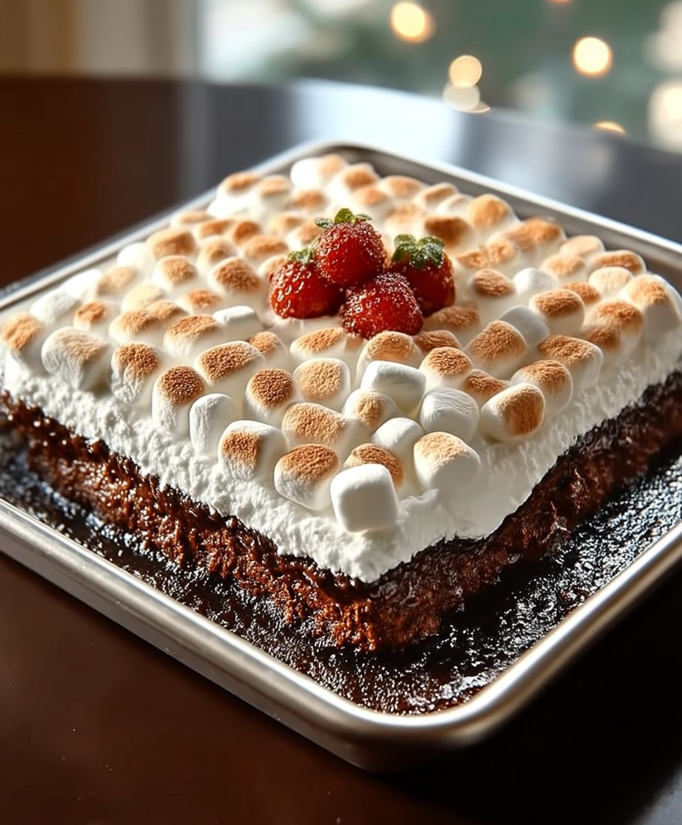 Hot Chocolate Lasagna