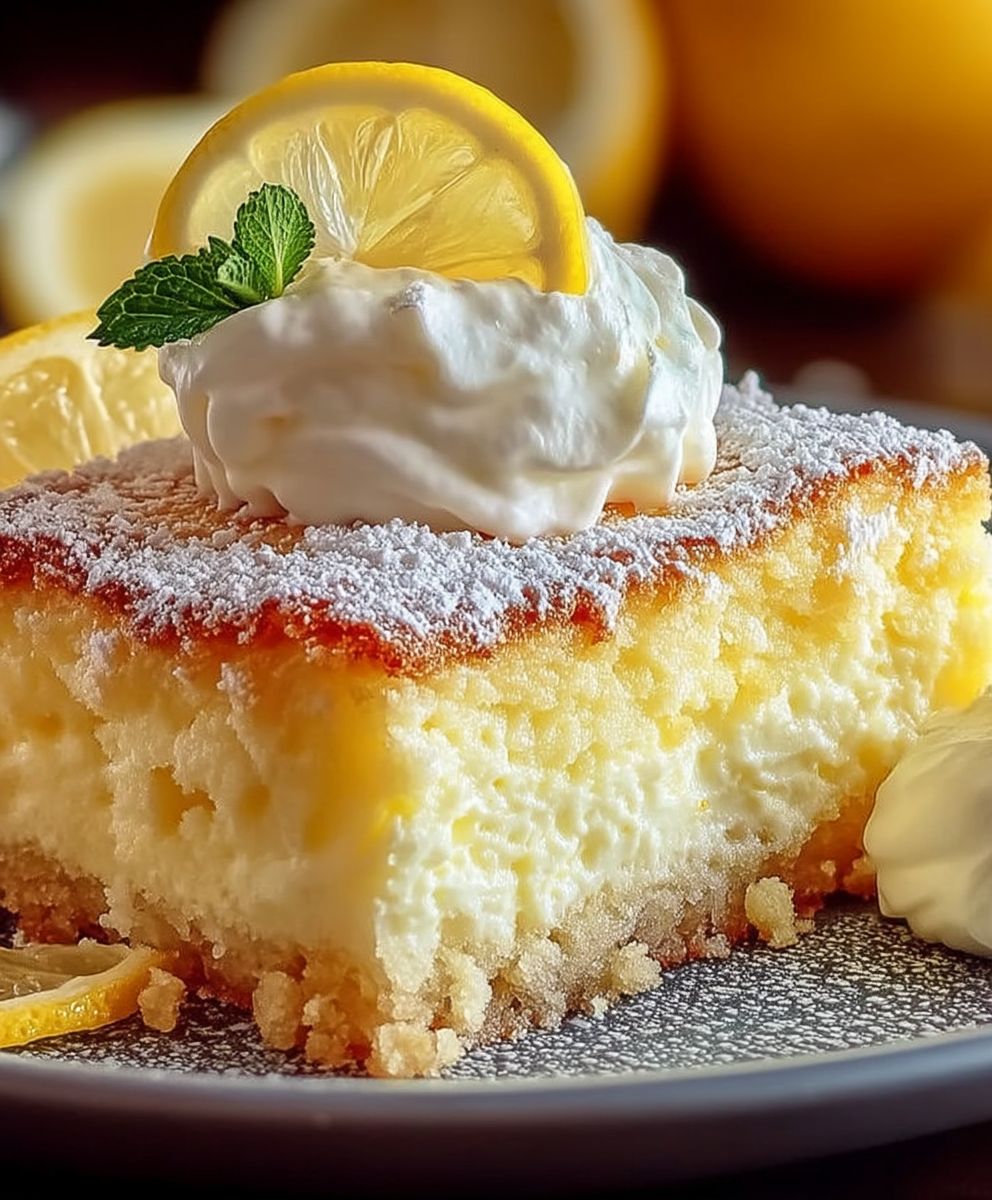 Lemon ricotta cake