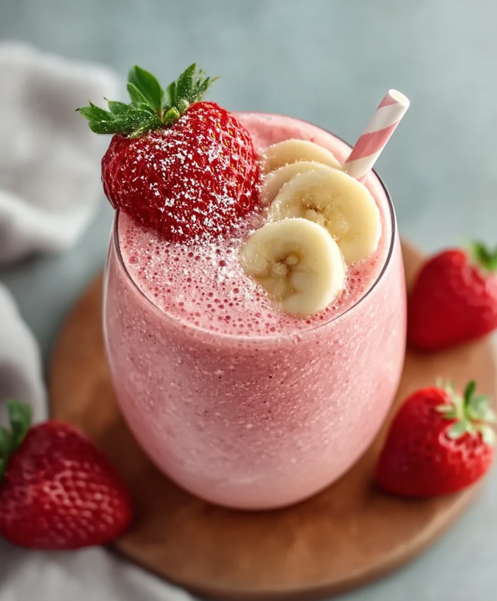 Strawberry Banana Smoothie