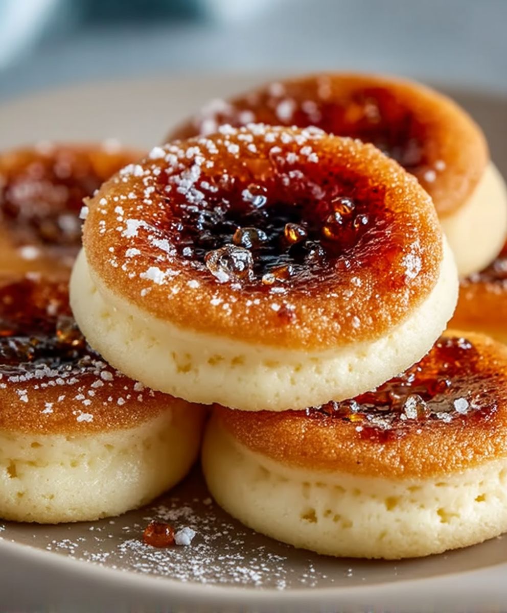 Creme brulee cookies