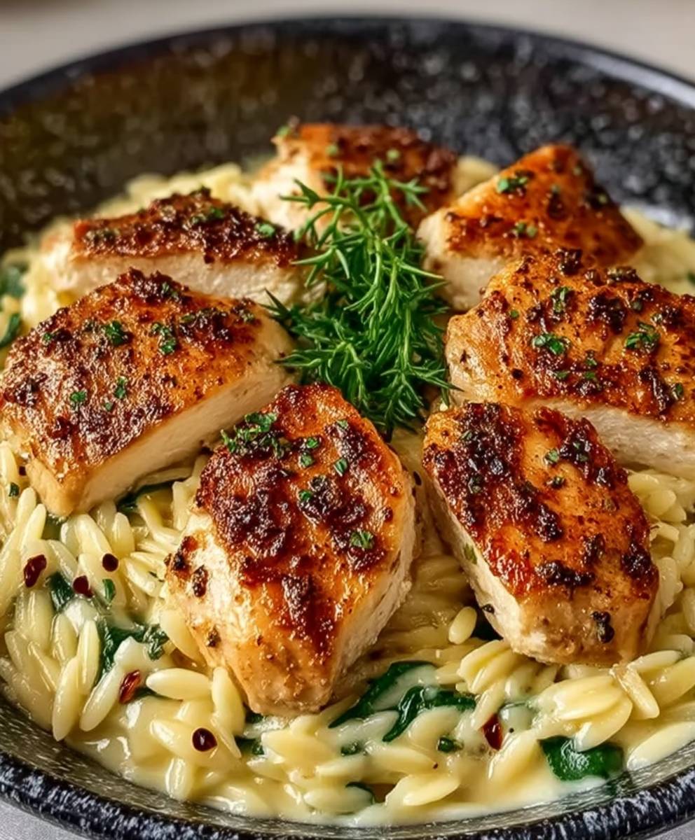 Chicken Orzo