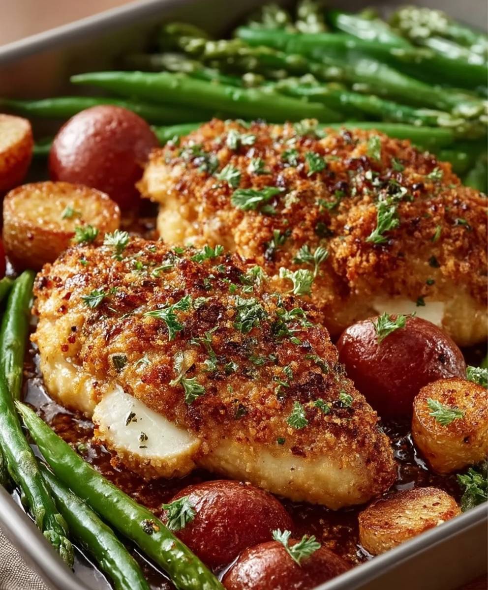 Chicken Parmesan Vegetables