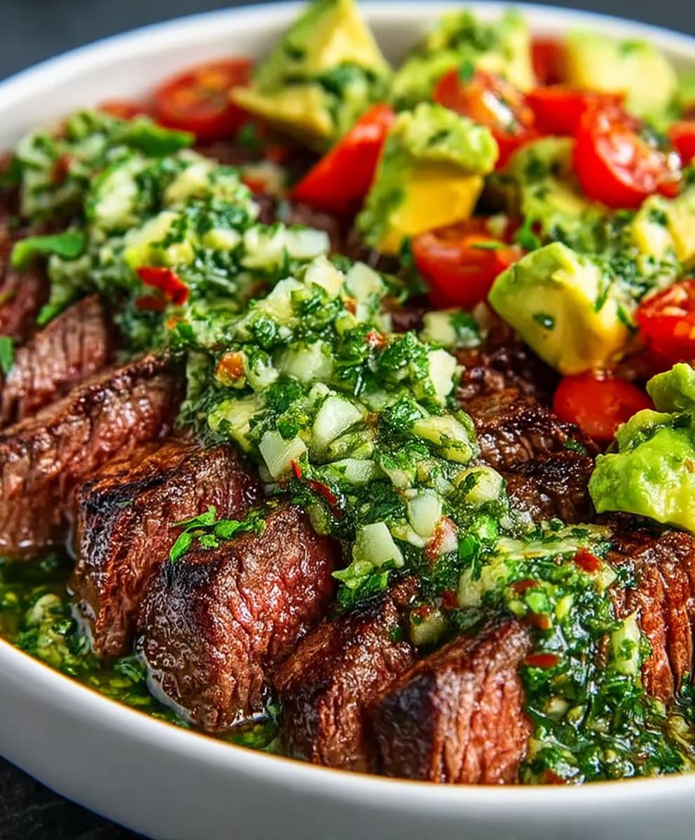 Skirt Steak Chimichurri