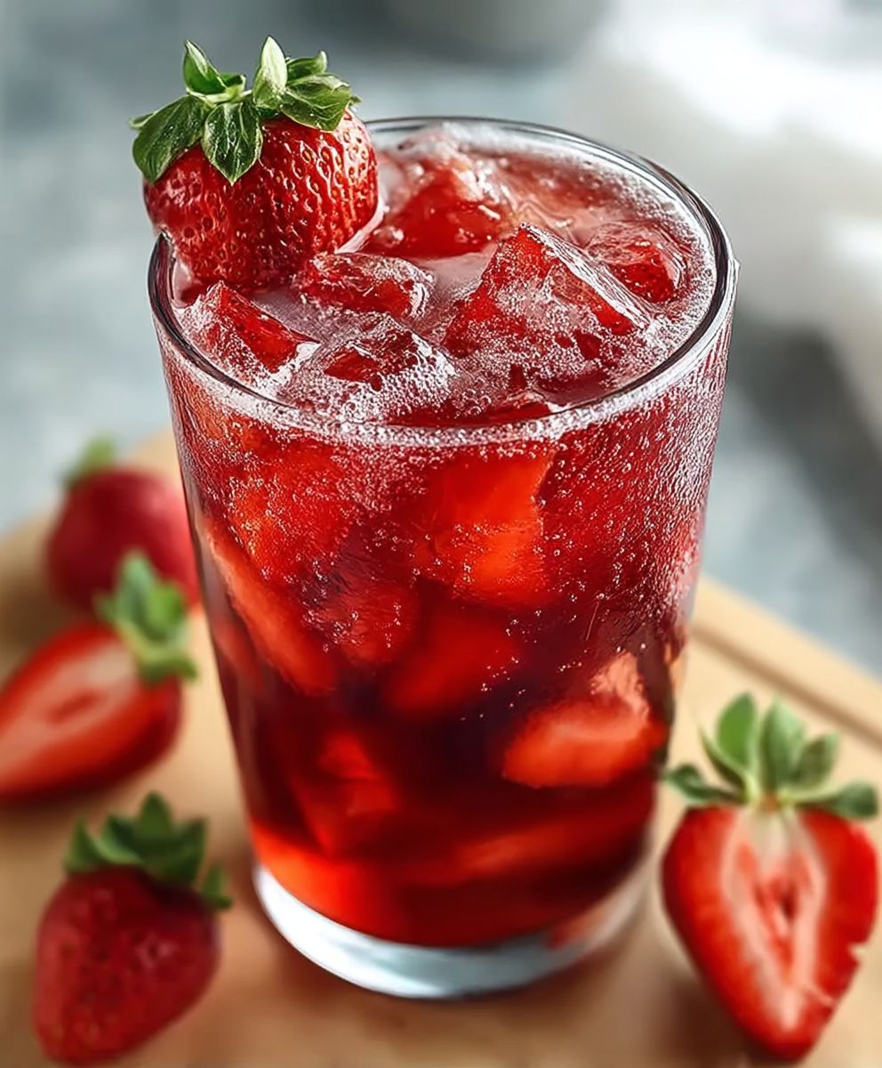 Strawberry summer refresher