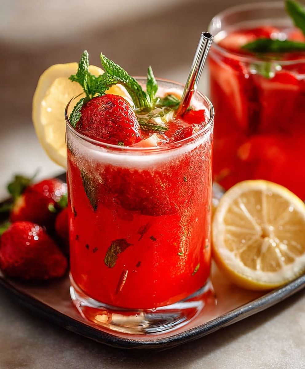 Strawberry Lemonade Sangria