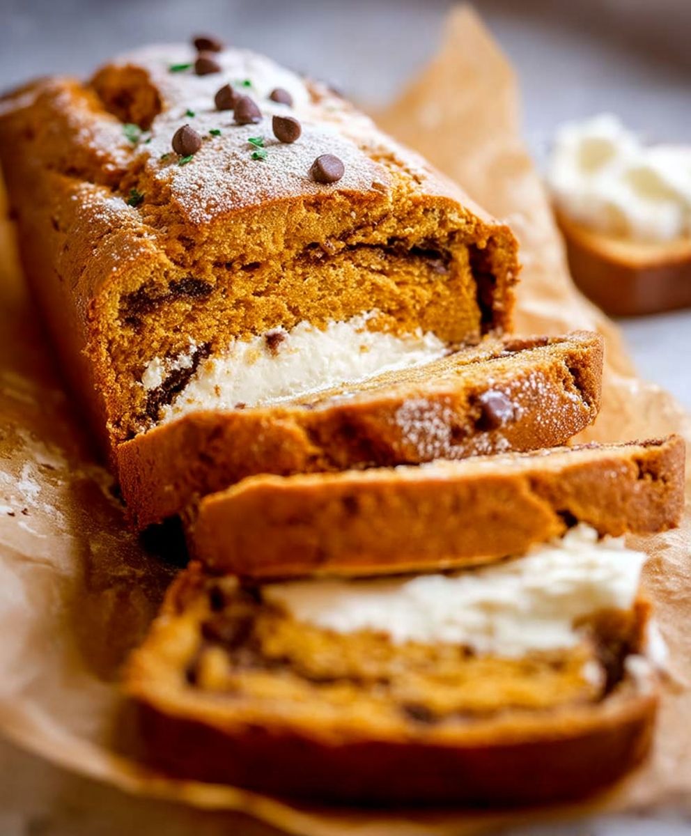 Pumpkin Swirl Bread