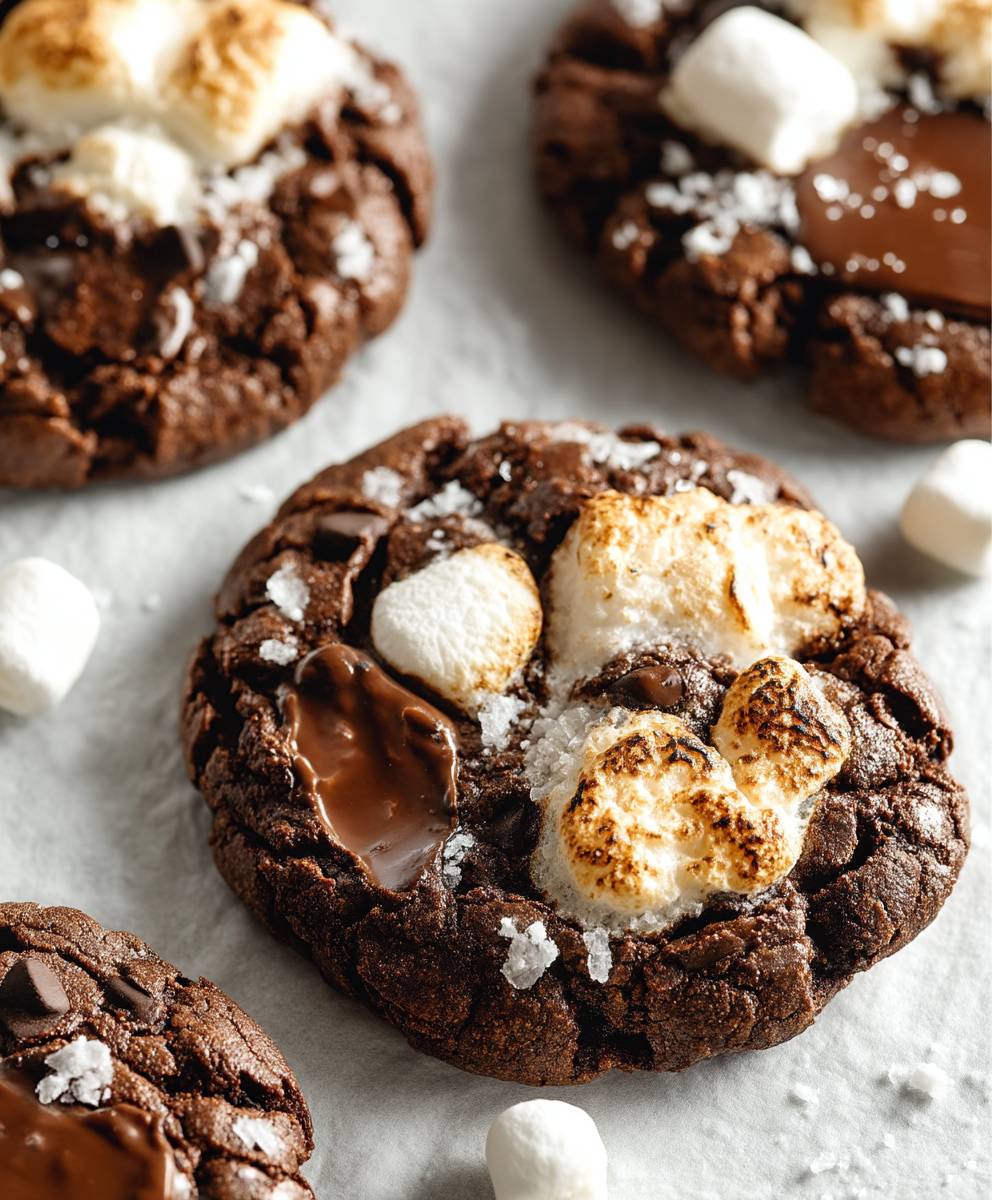 Hot Chocolate Cookies