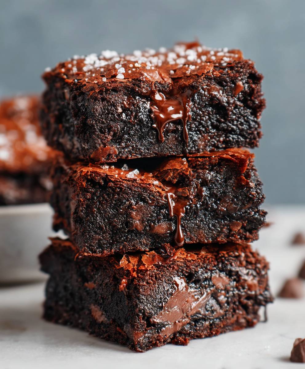 Fudgy Homemade Brownies
