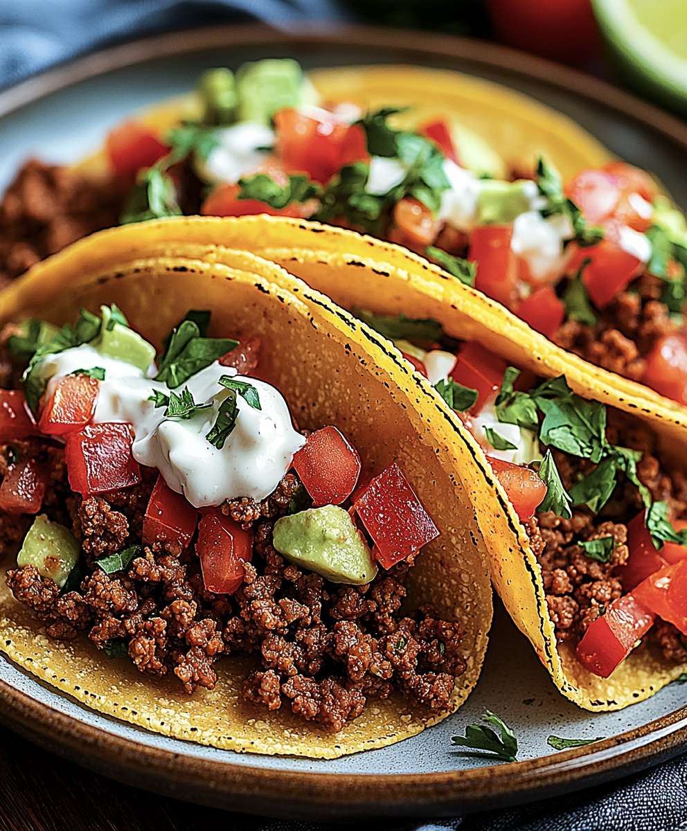 Ground Beef Tacos