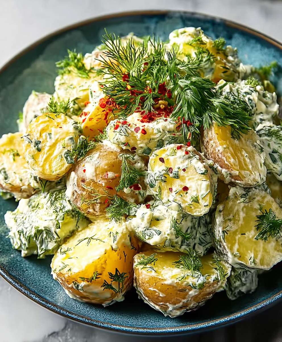 Dill potato salad