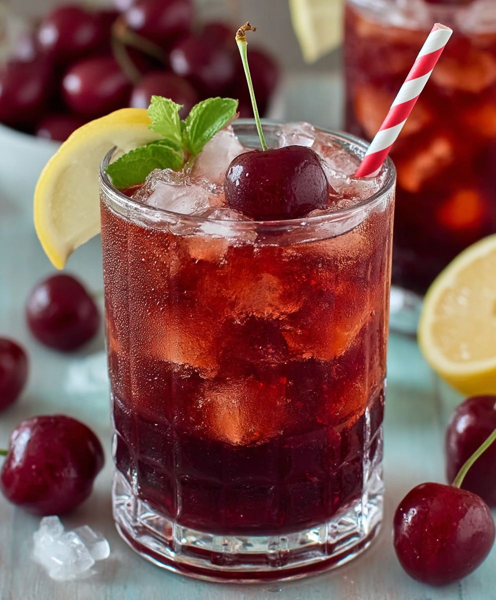 Cherry Pie Iced Tea