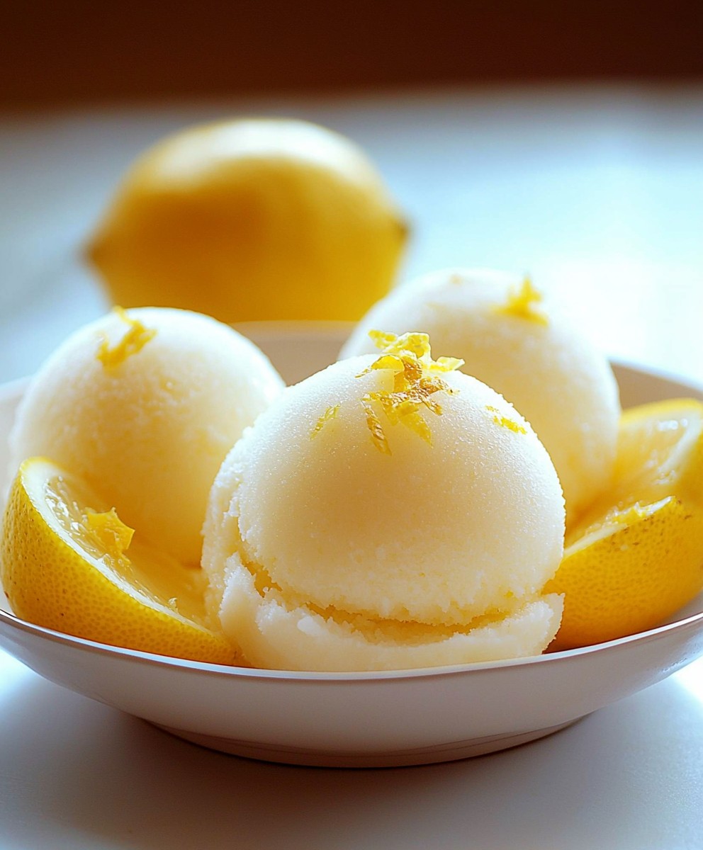 Lemon Sorbet
