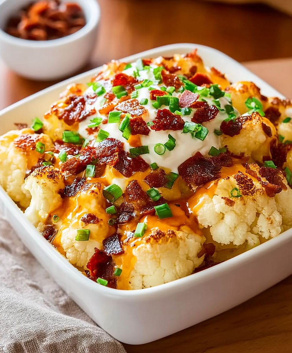 Loaded Cauliflower Casserole