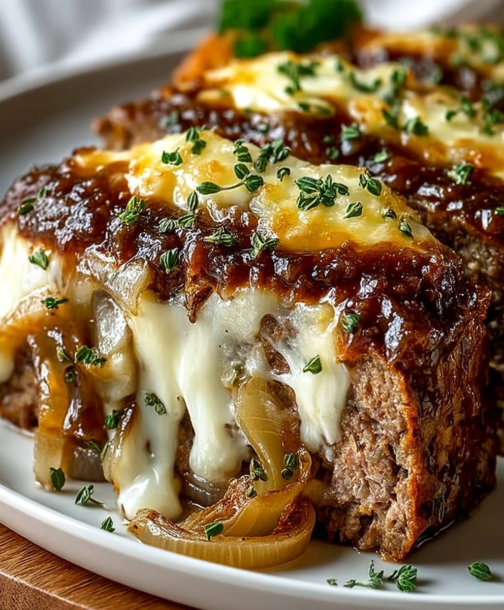 French Onion Meatloaf