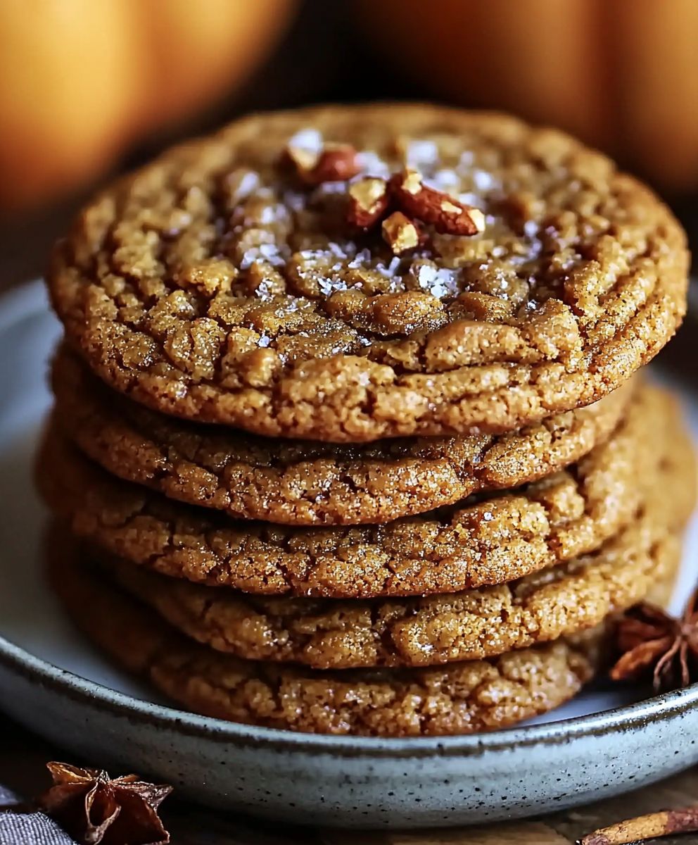 Brown Butter Pumpkin Cookies