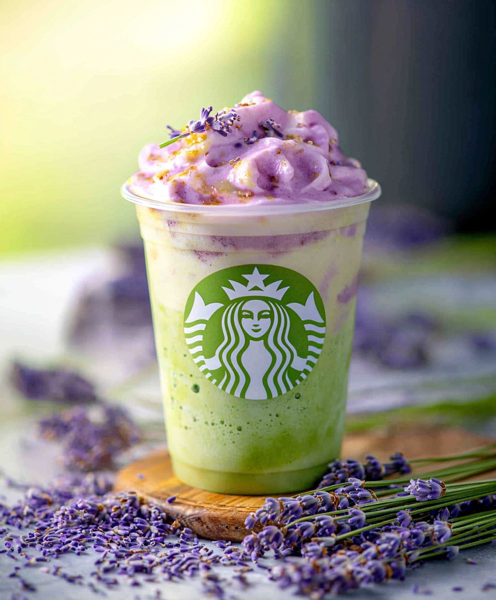 Lavender Matcha Oatmilk
