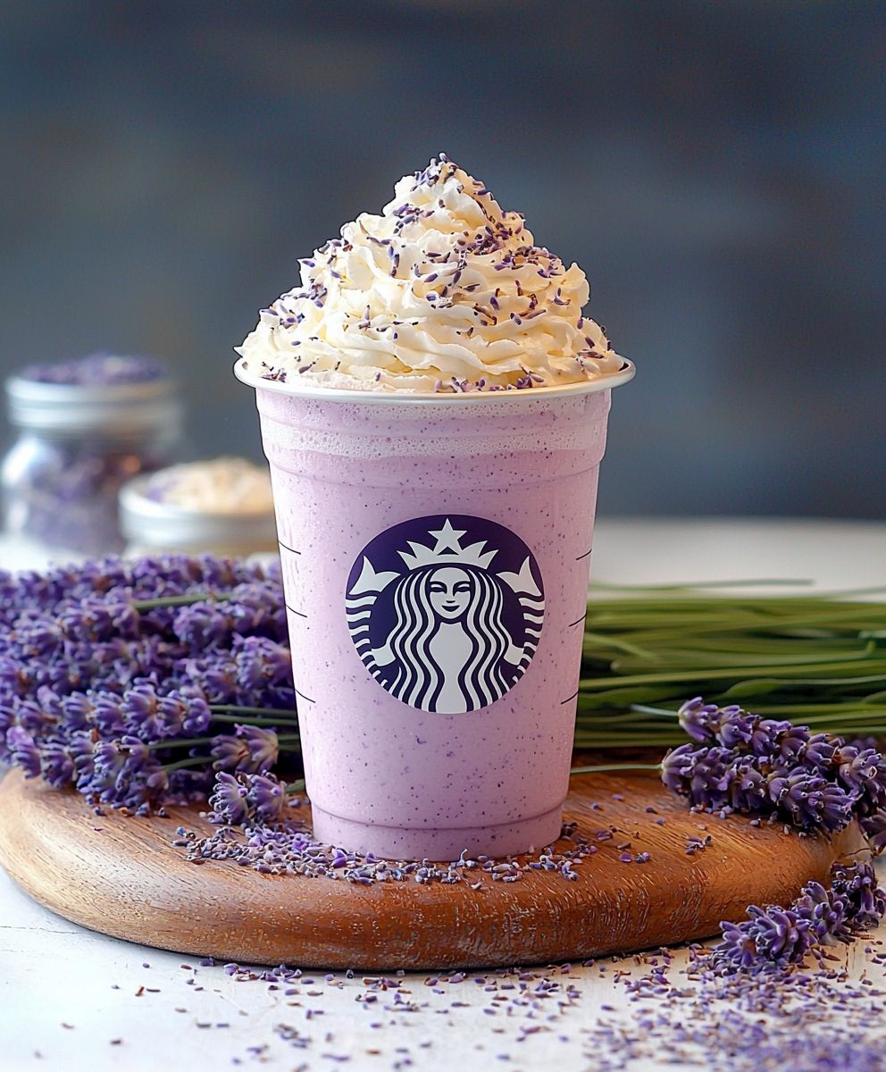 Lavender Creme Frappuccino